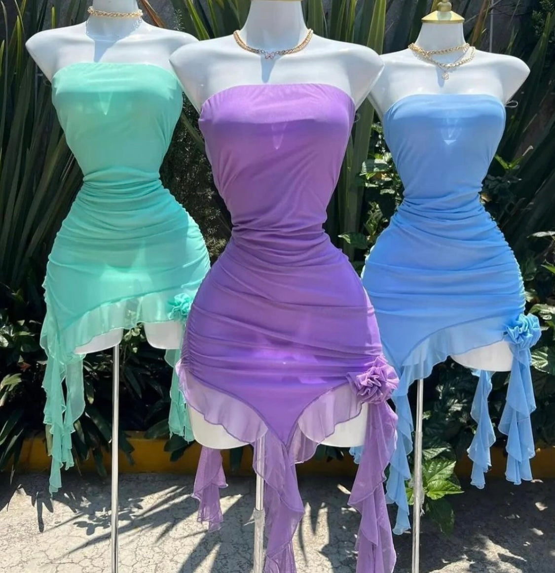 Vestido medusa corto