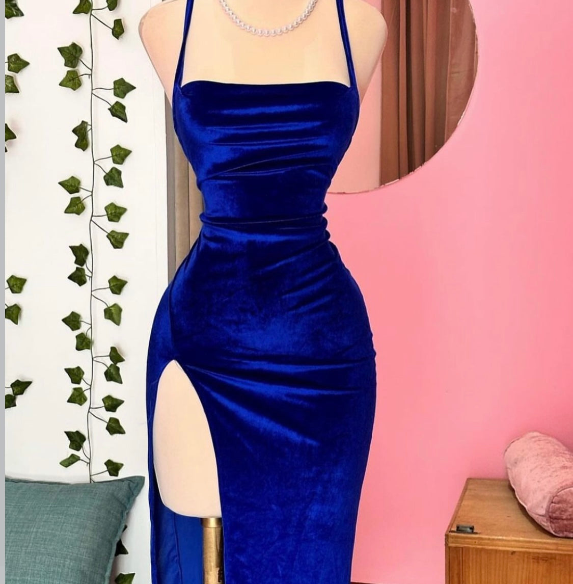 Vestido terciopelo
