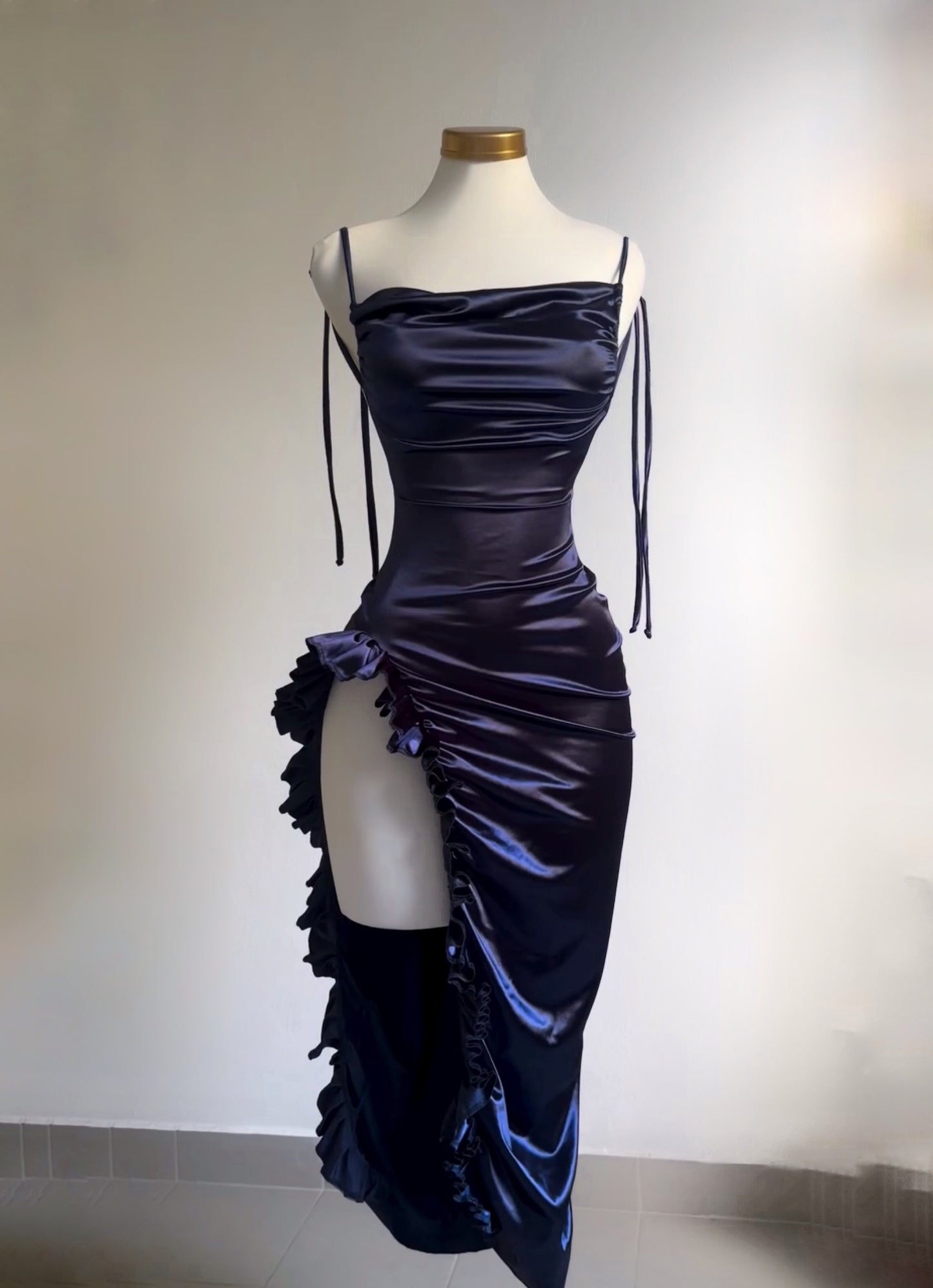 Vestido Susan Bolero Con abertura