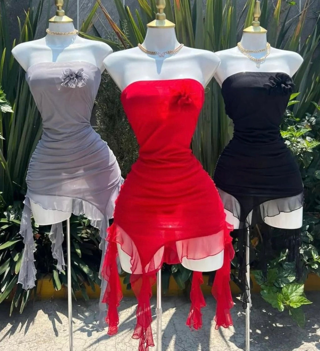 Vestido medusa corto